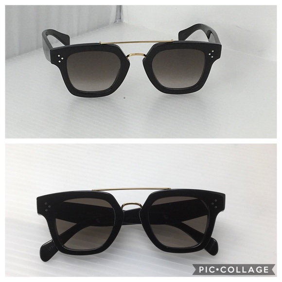 Celine Accessories - Celine Bar Top Square Sunglasses CL40024U 01F